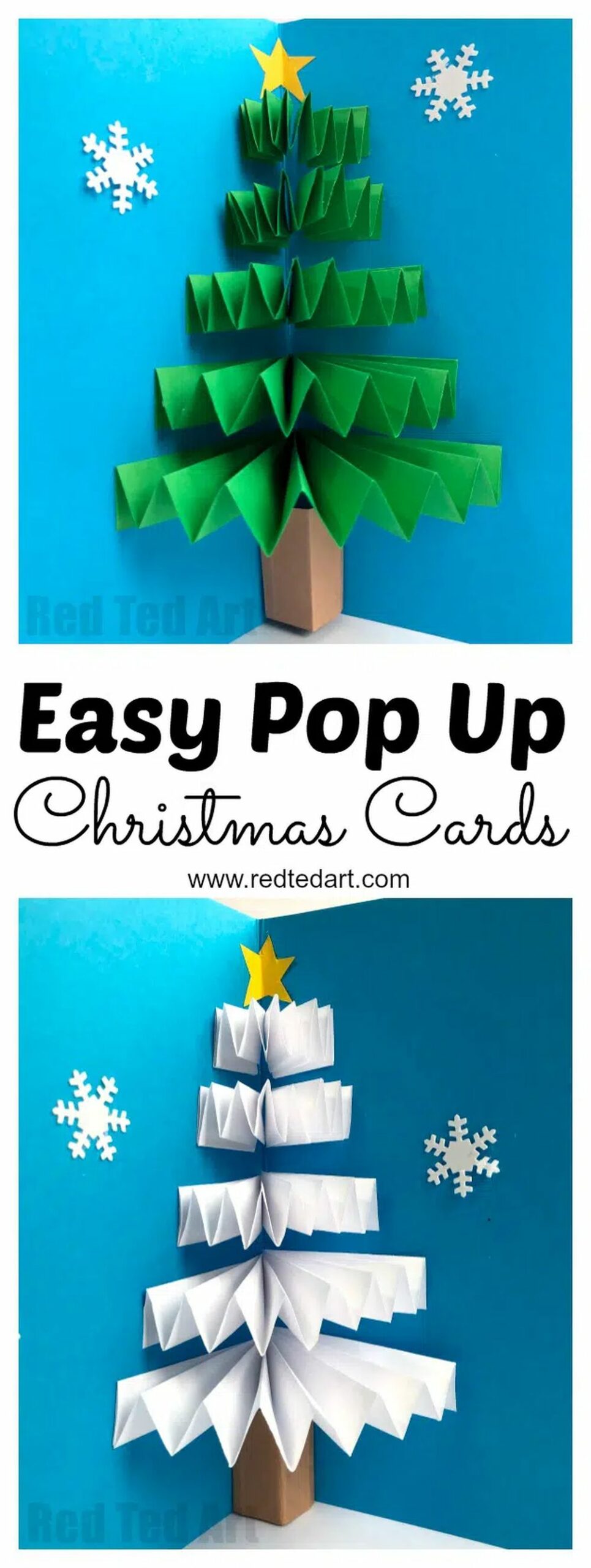 Pop up tree funny christmas card ideas