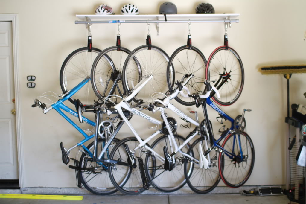 bike hooks for garage wall