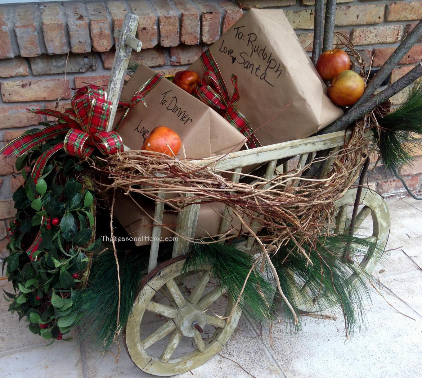 Easy Packages Small Front Porch Decorating Idea