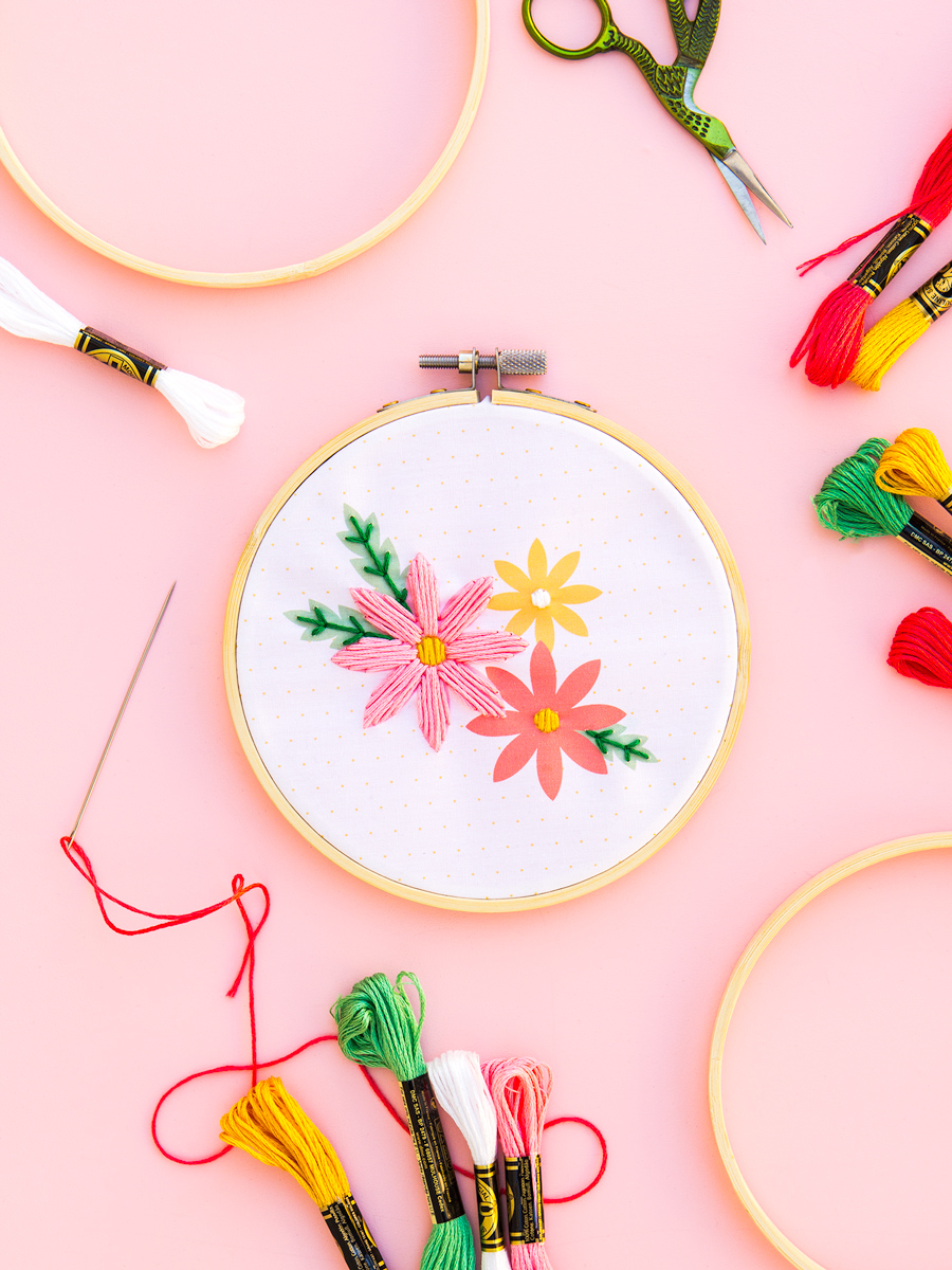 Floral Embroidery Gift - Christmas Presents for Mom