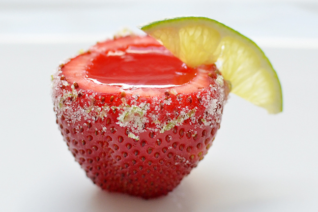 strawberry jello shot