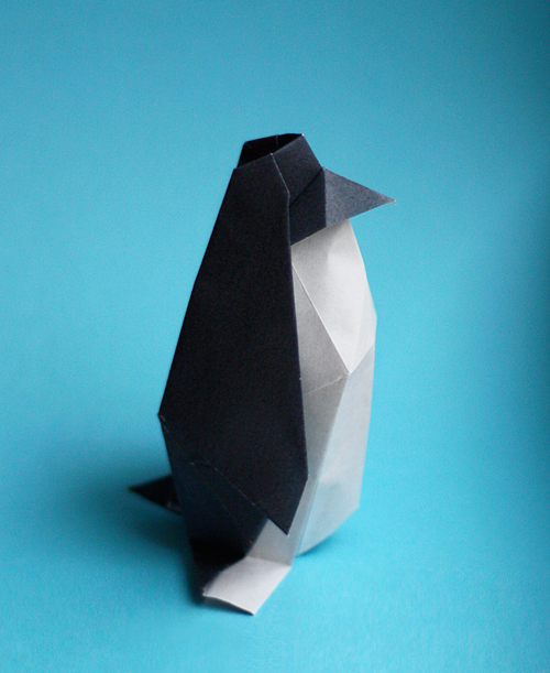 Penguins Christmas Paper Craft