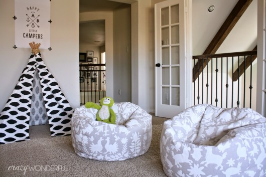 lift By name On the ground 23 DIY Bean Bag Chairs That Take Lounging to The Next Level