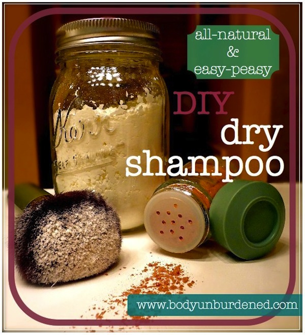 All natural dry shampoo