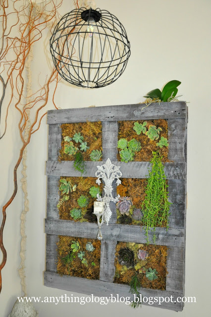 Diy pallet garden