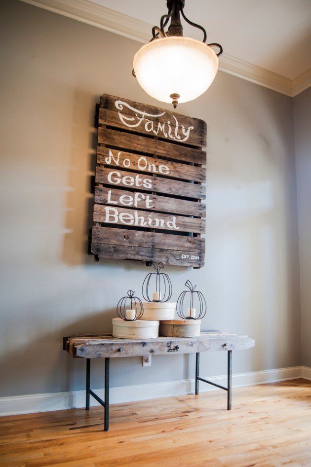 These 22 Pallet Wall Art Ideas Will Have You Busy By The
