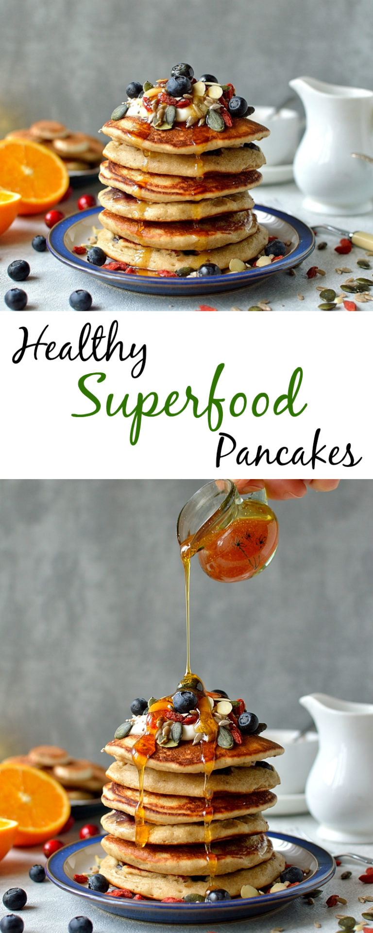 Healthy superfood pancakes delisous recipe