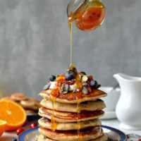Healthy superfood pancakes recipe