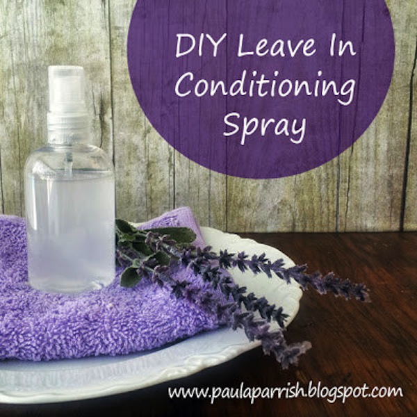 Lavender leave in conditioning spray