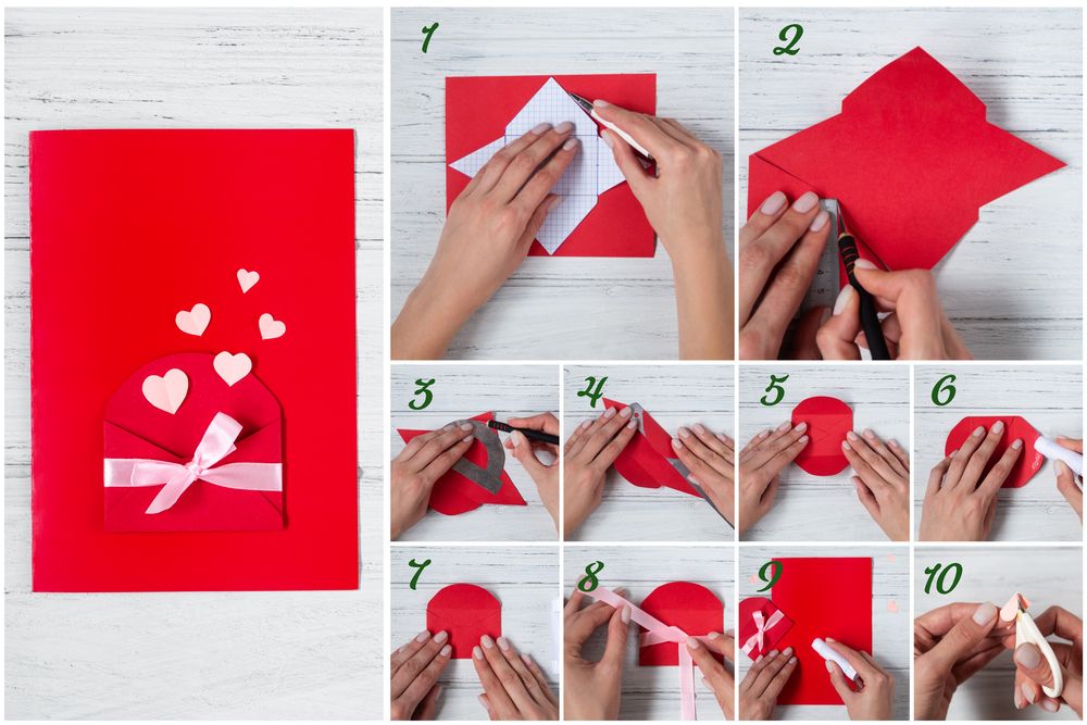 Lovely Envelope Card - Valentine's Day Craft