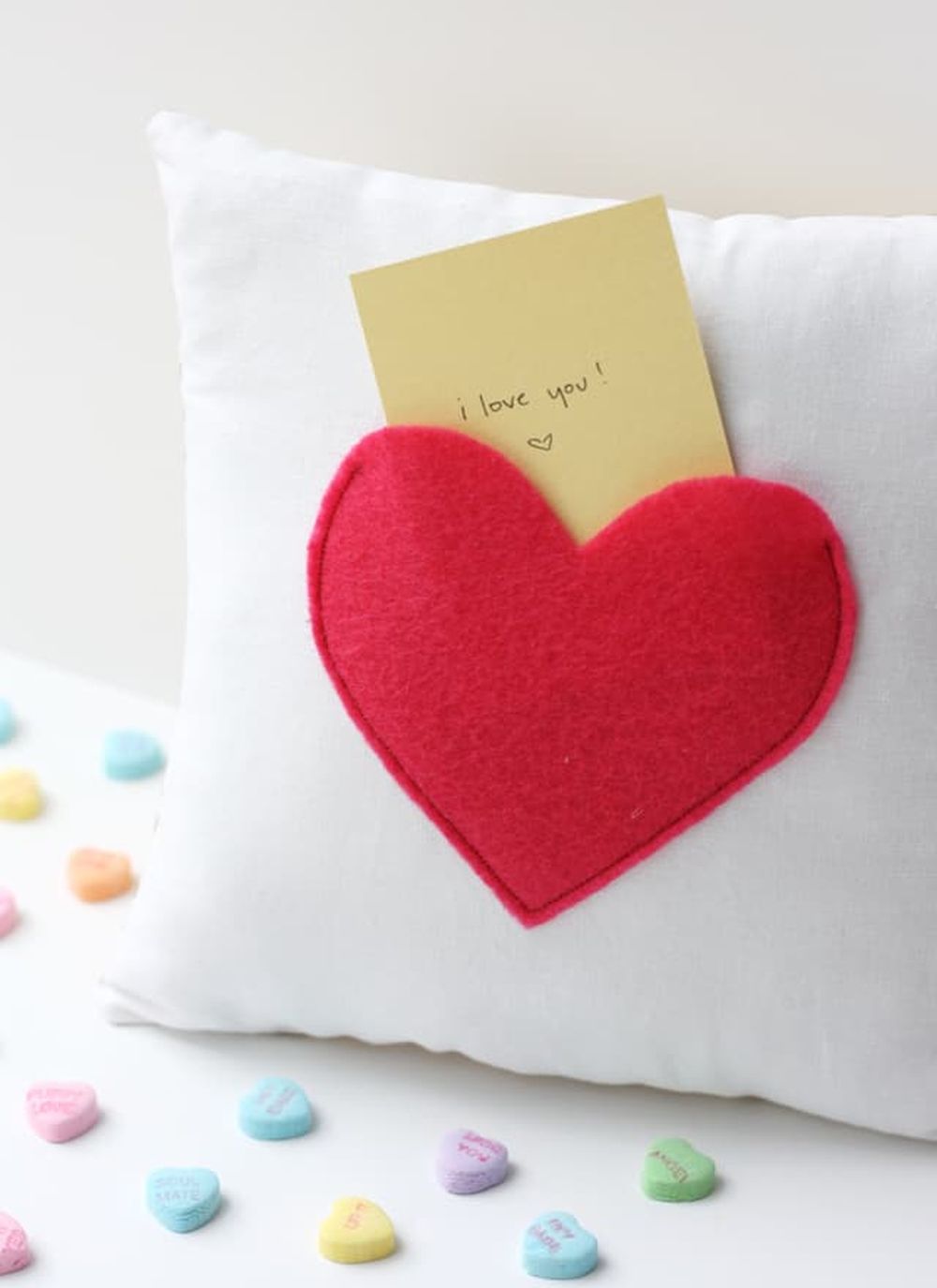 Secret pocket pillow valentine's day gifts