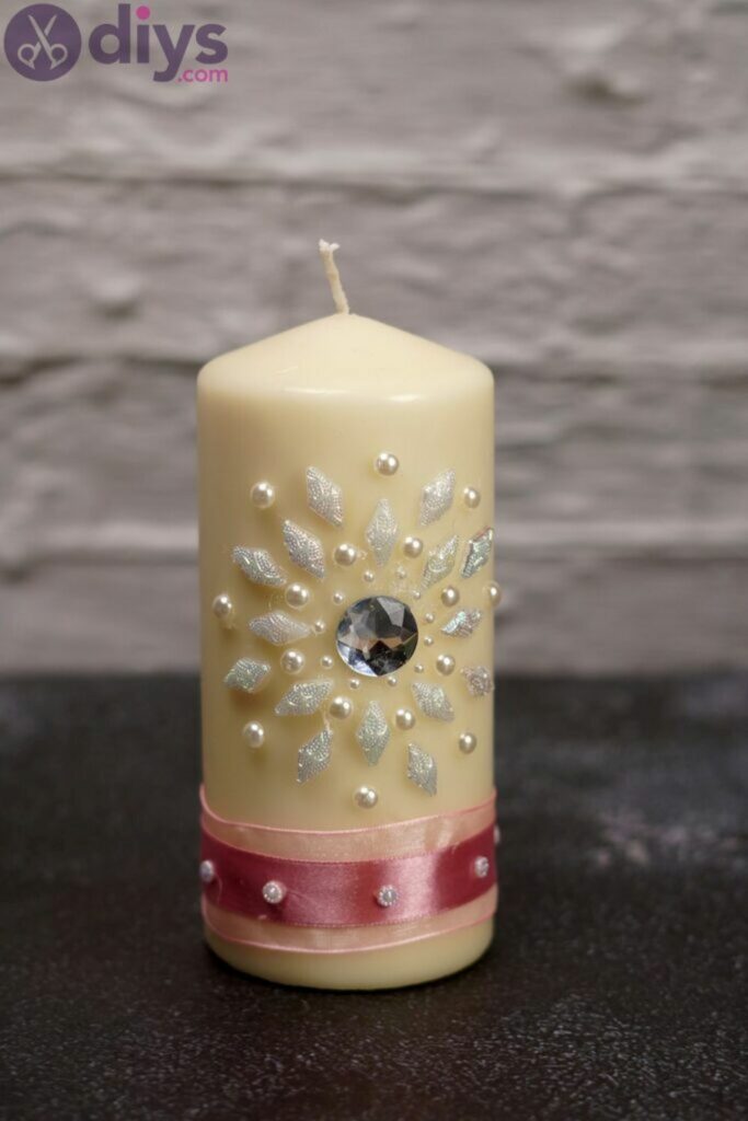 Valentine's day candle art easy valentine's day gift