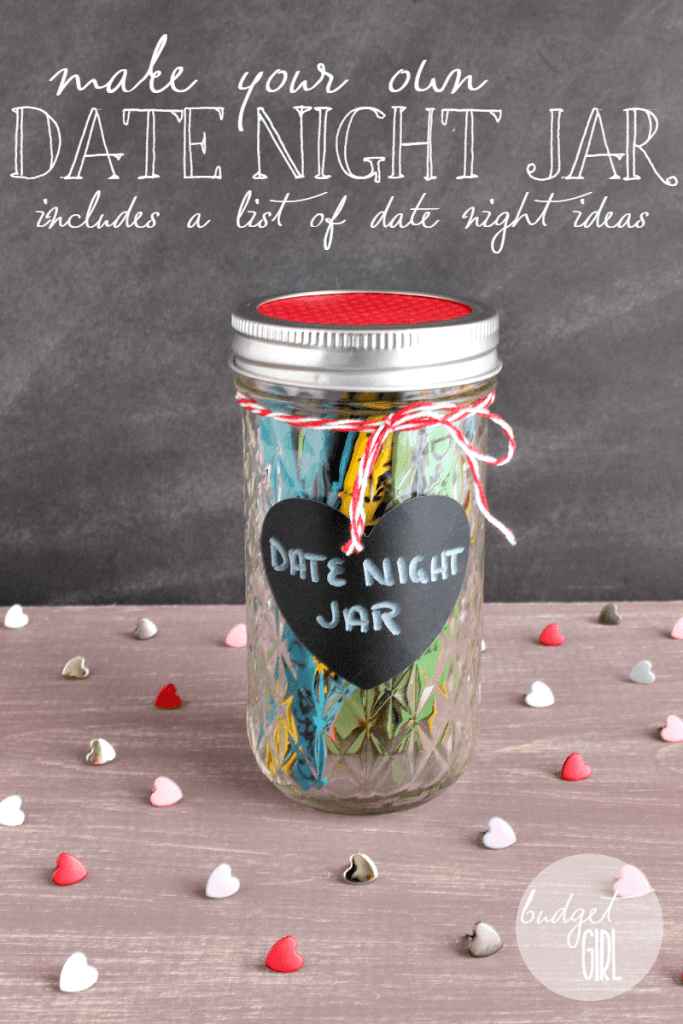 Date Night Jar - Valentine's Day Crafts