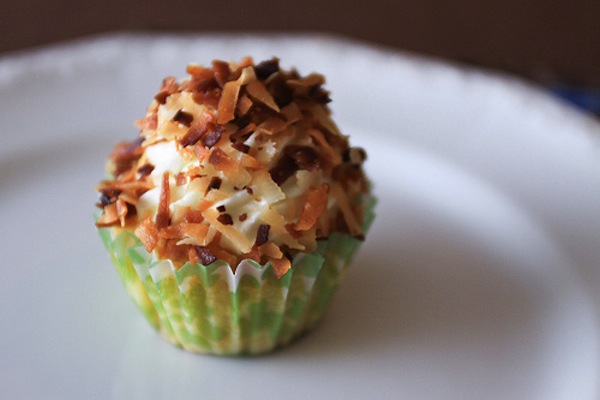 Coconut lime cupcakes