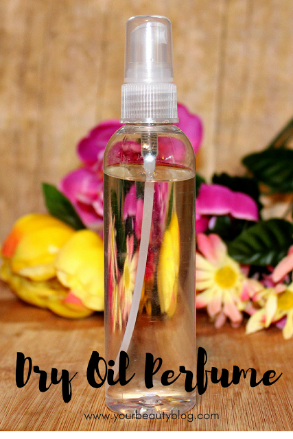 Dry oil perfume spray recipe