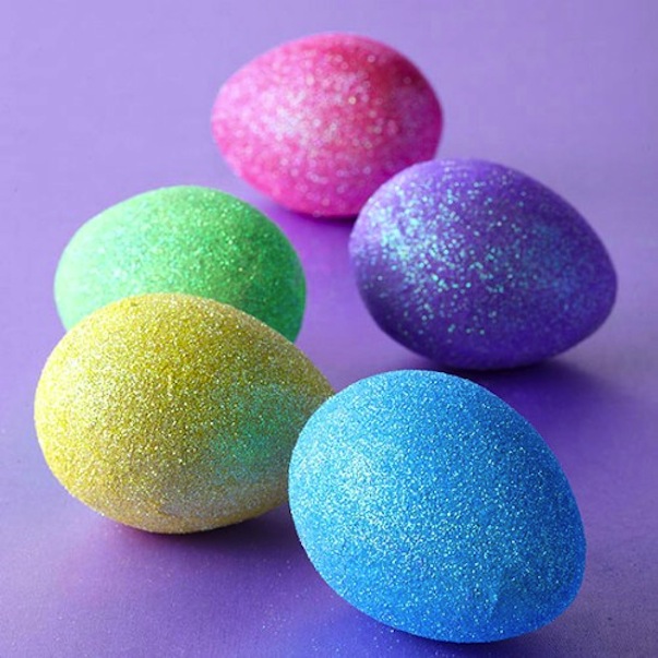 Glitter eggs