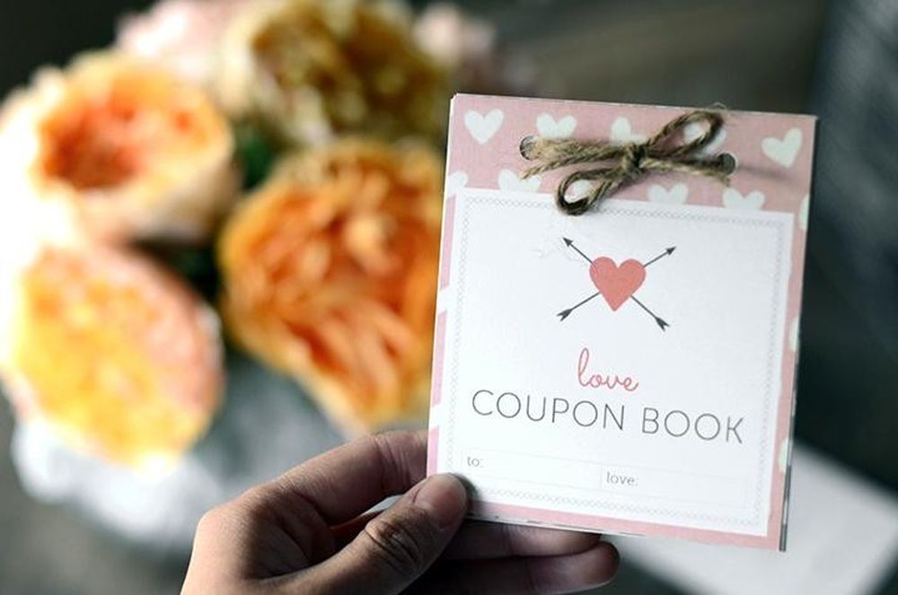 Love coupons valentine's day printable decorations