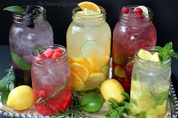 Watermelon rosemary infused water recipe