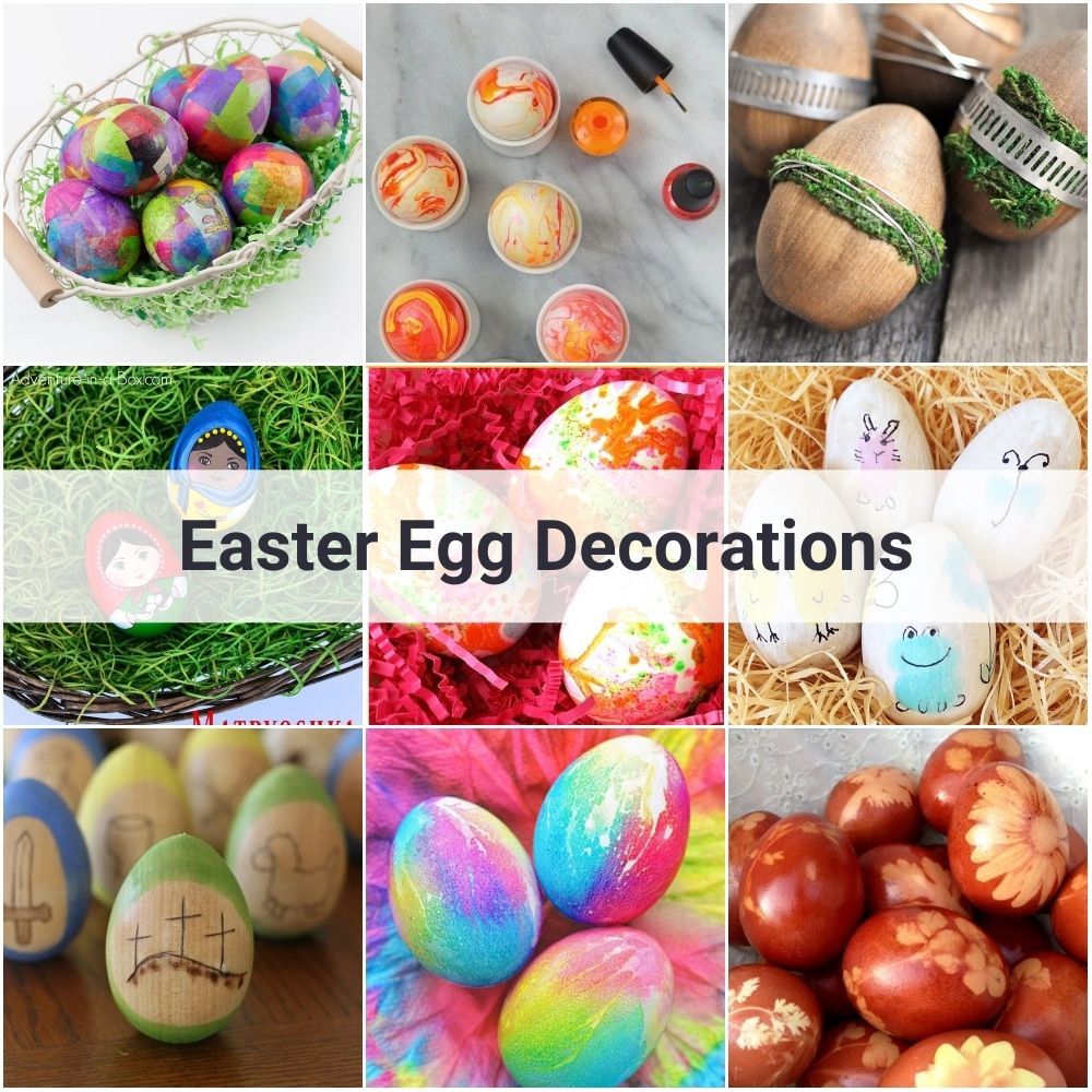 easter egg decorations