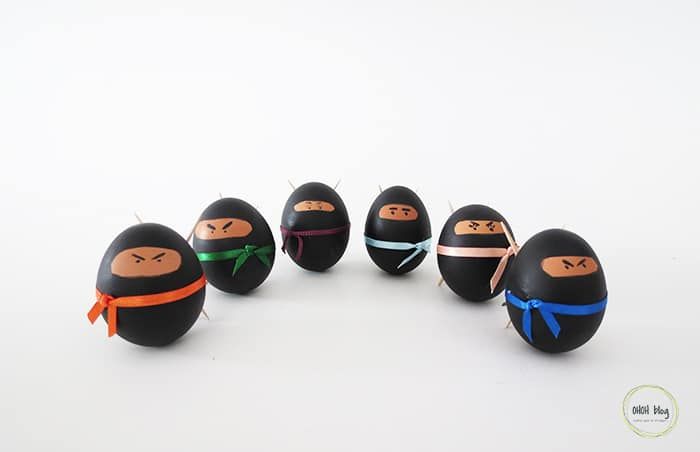 Ninja easter eggs