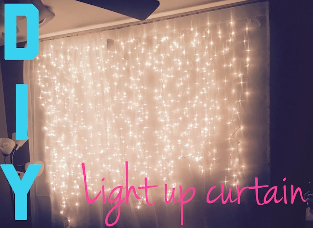 Diy light up curtains