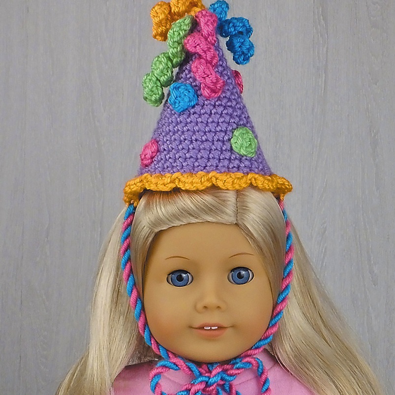 Doll party hat