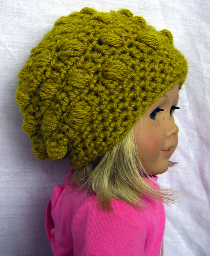 Doll slouchy hat