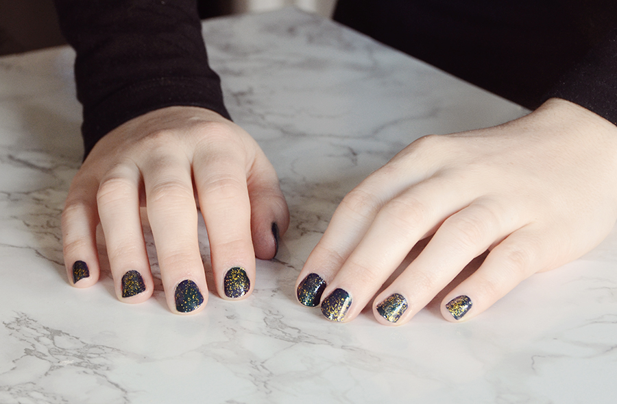Galaxy nails manicure tutorial final 2