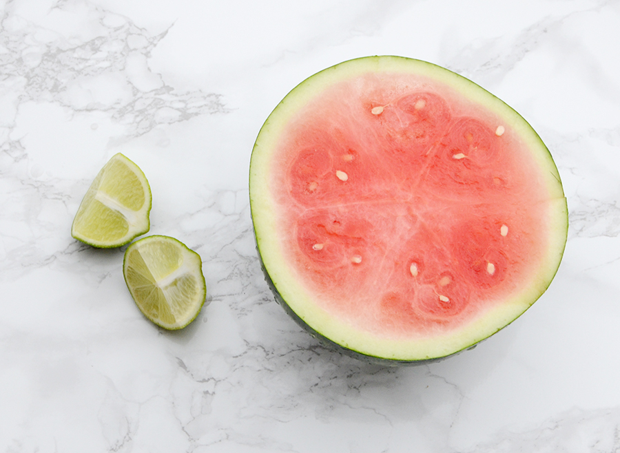 Infused water ideas watermelon lime 1