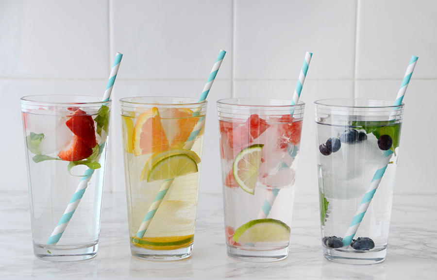 fruit infused water recipes