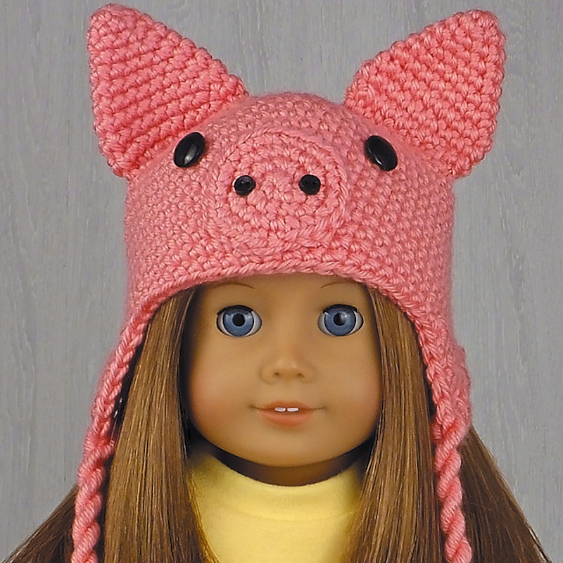 Pig doll hat
