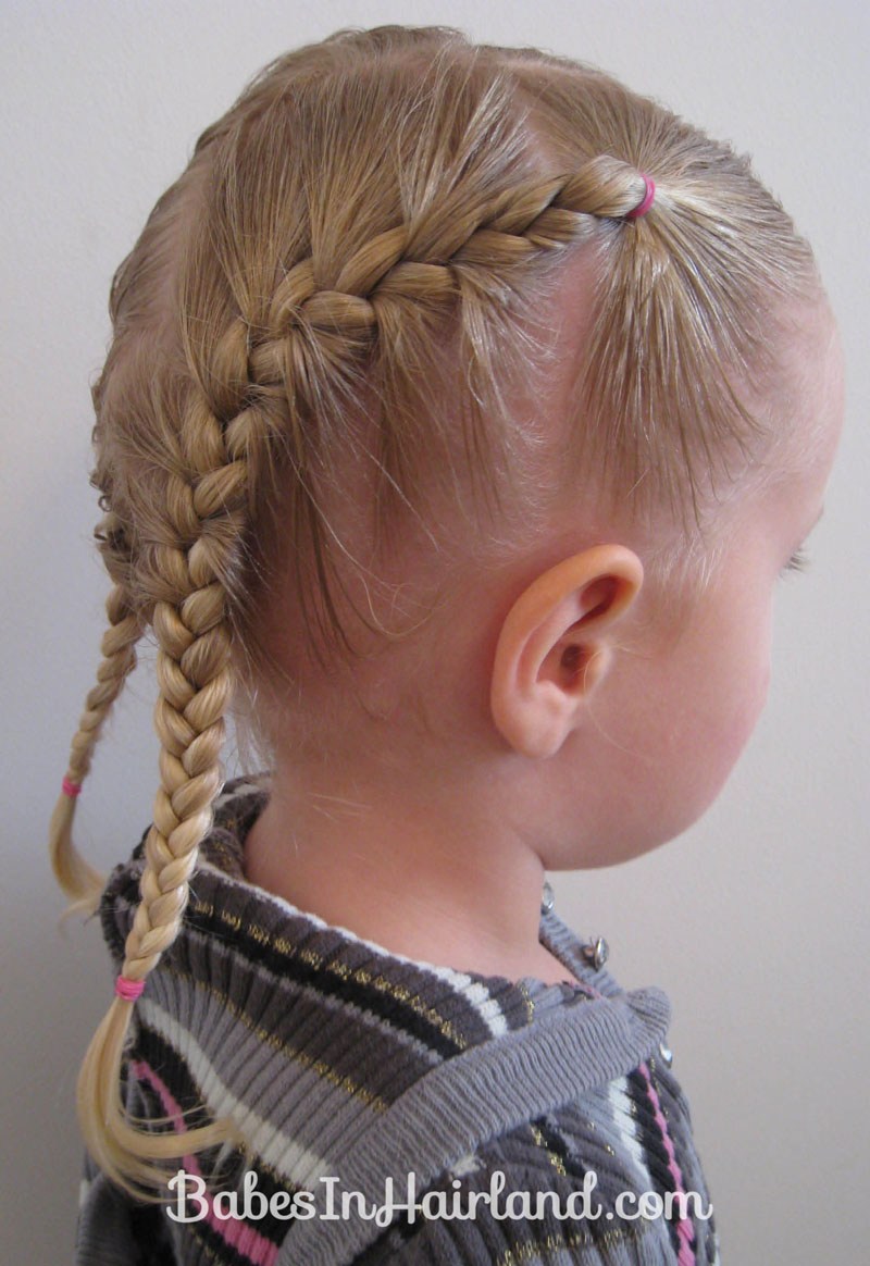 Toddler french braids
