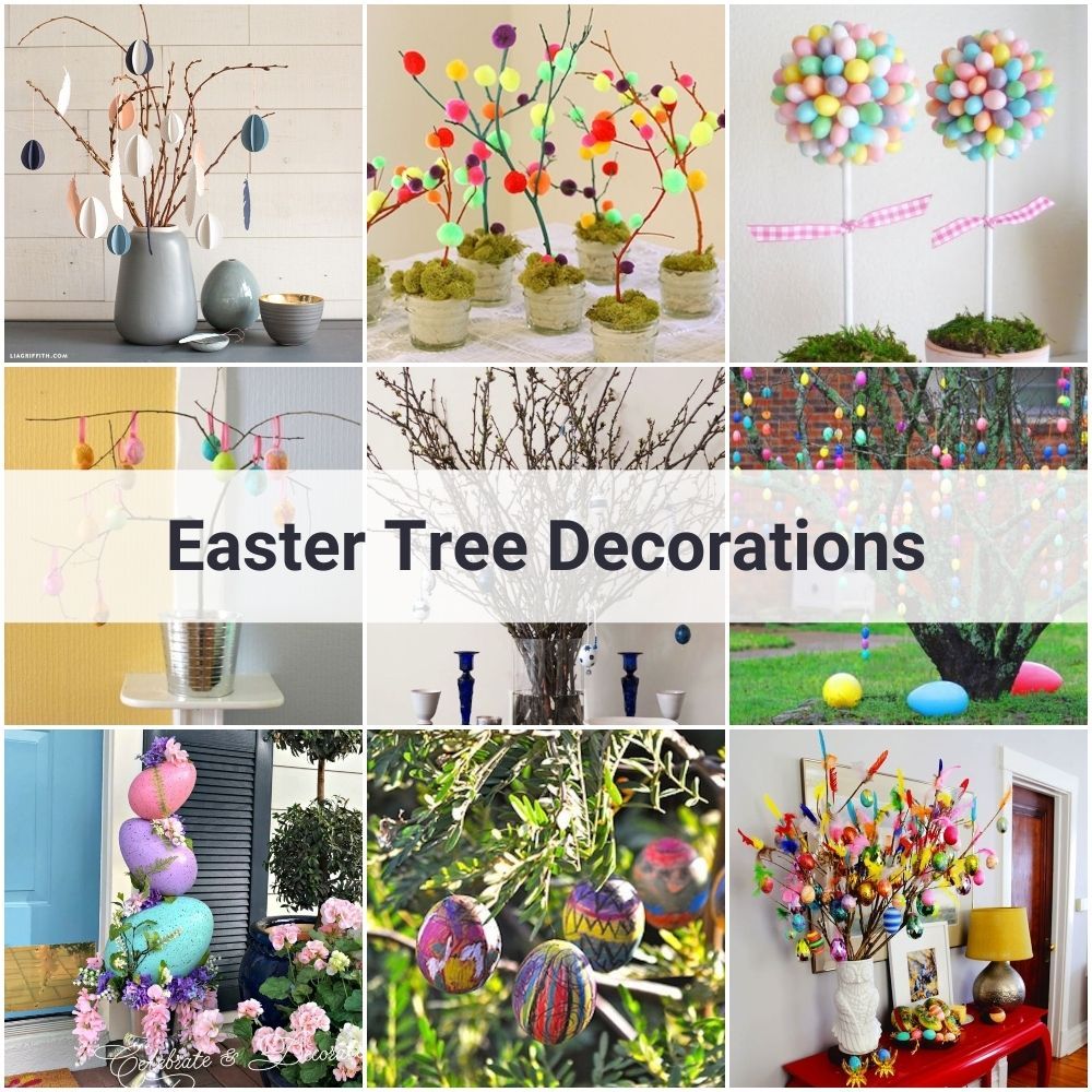 easter tree decorations