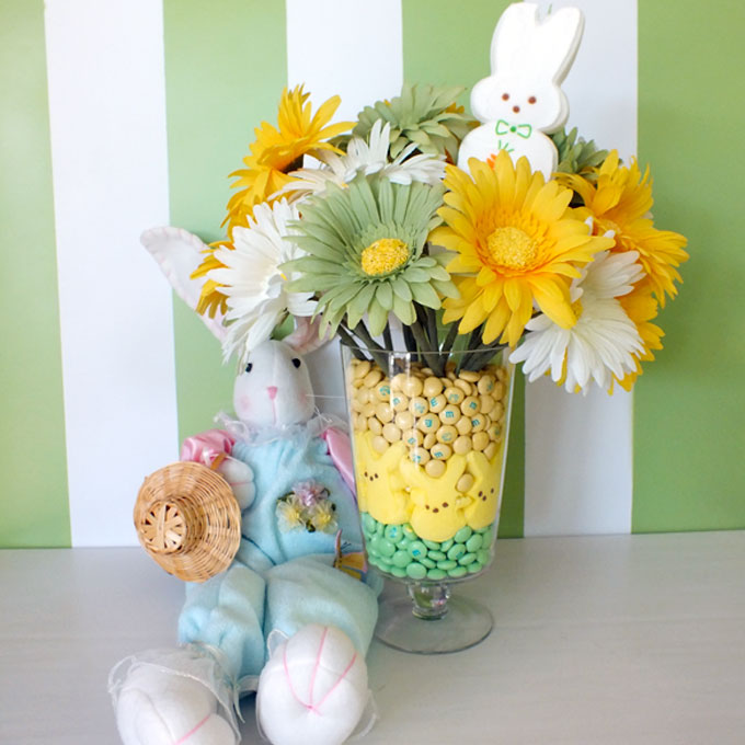 Peeps centerpiece diy