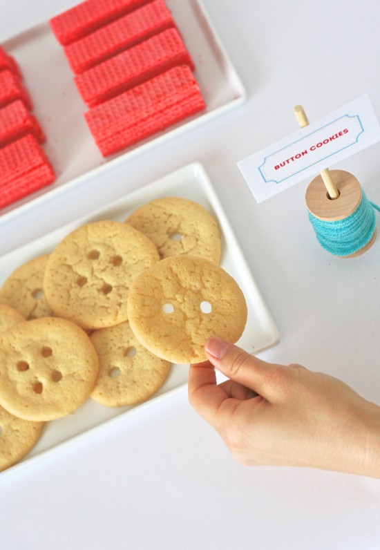 Button cookies recipe