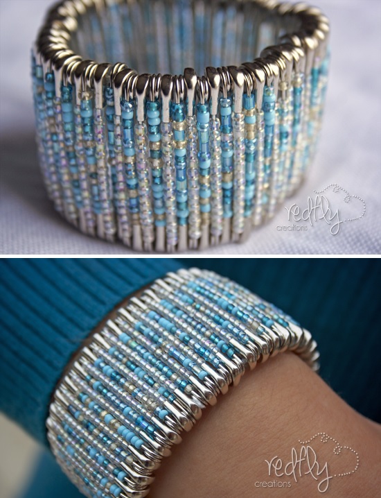 3 Ways to Make a Bracelet out of Safety Pins  wikiHow
