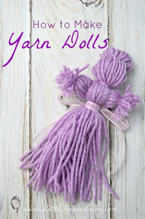 Diy yarn dolls