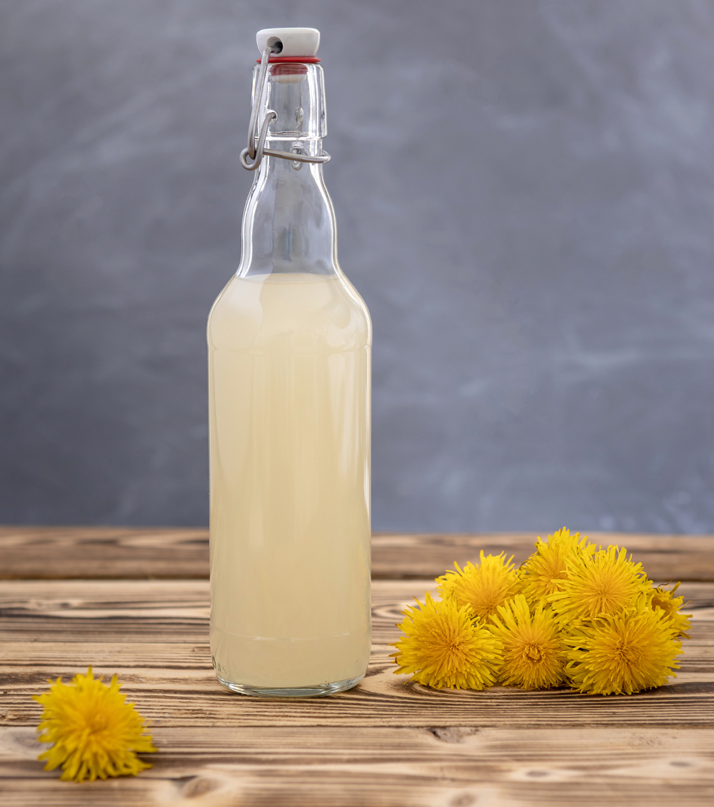 Dandelion Wine - Flower Drinks