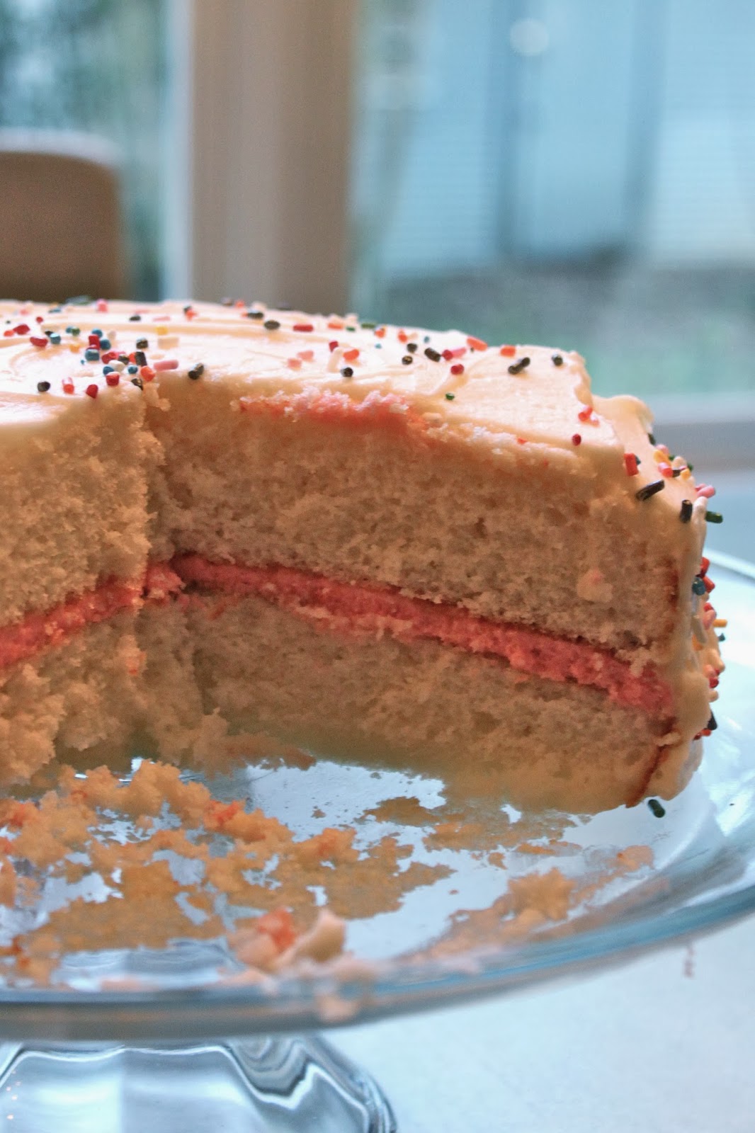 Gender reveal cake from baked perfection 2