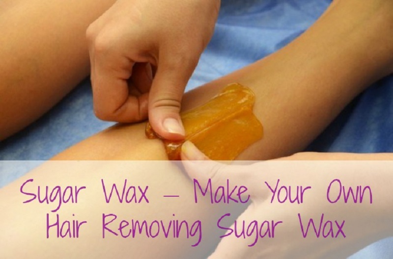 Hair removing sugar wax
