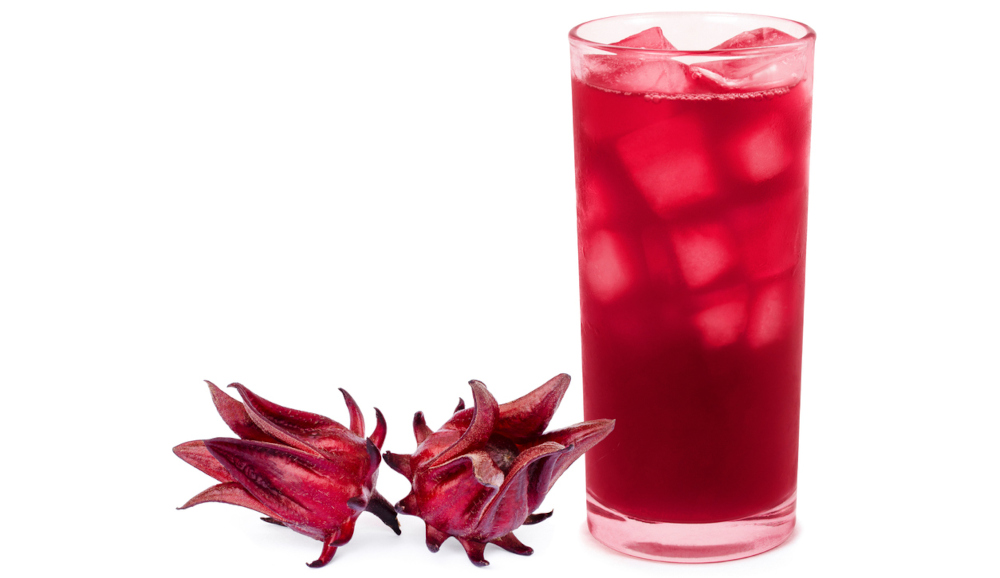 Roselle Iced Tea - Flower Drink