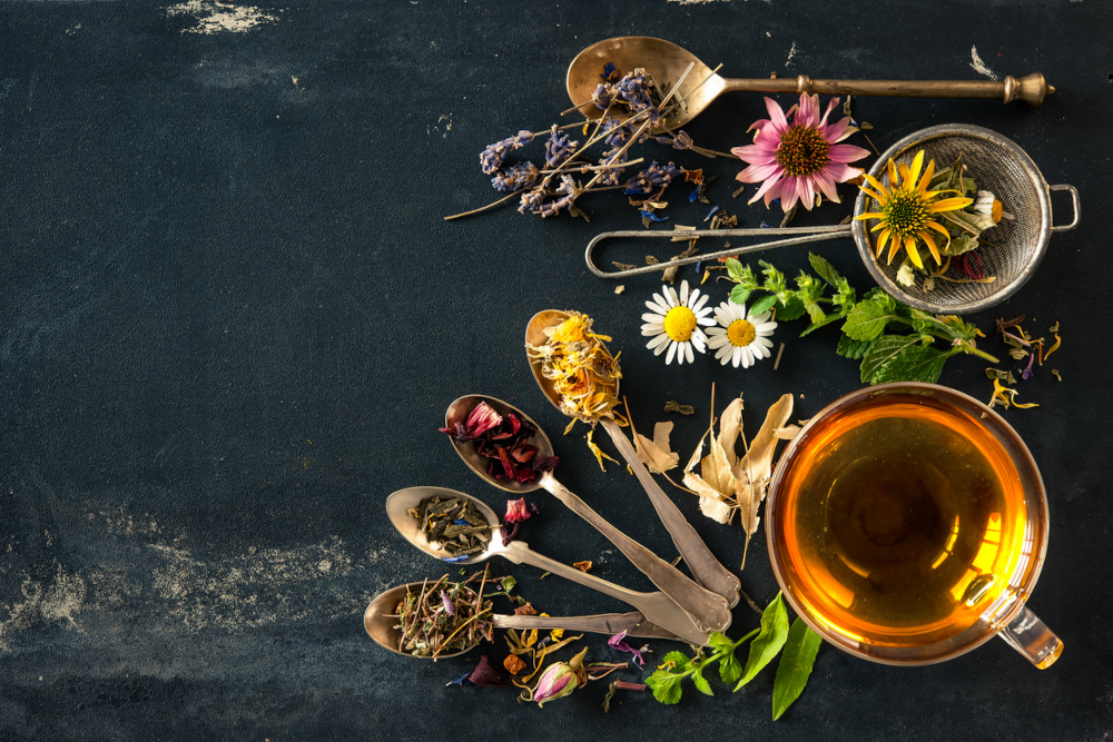 Wildflower herbal tea