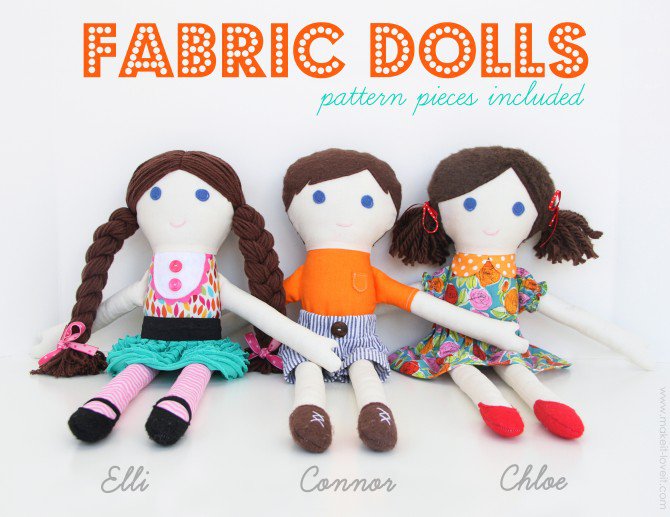 Diy fabric dolls