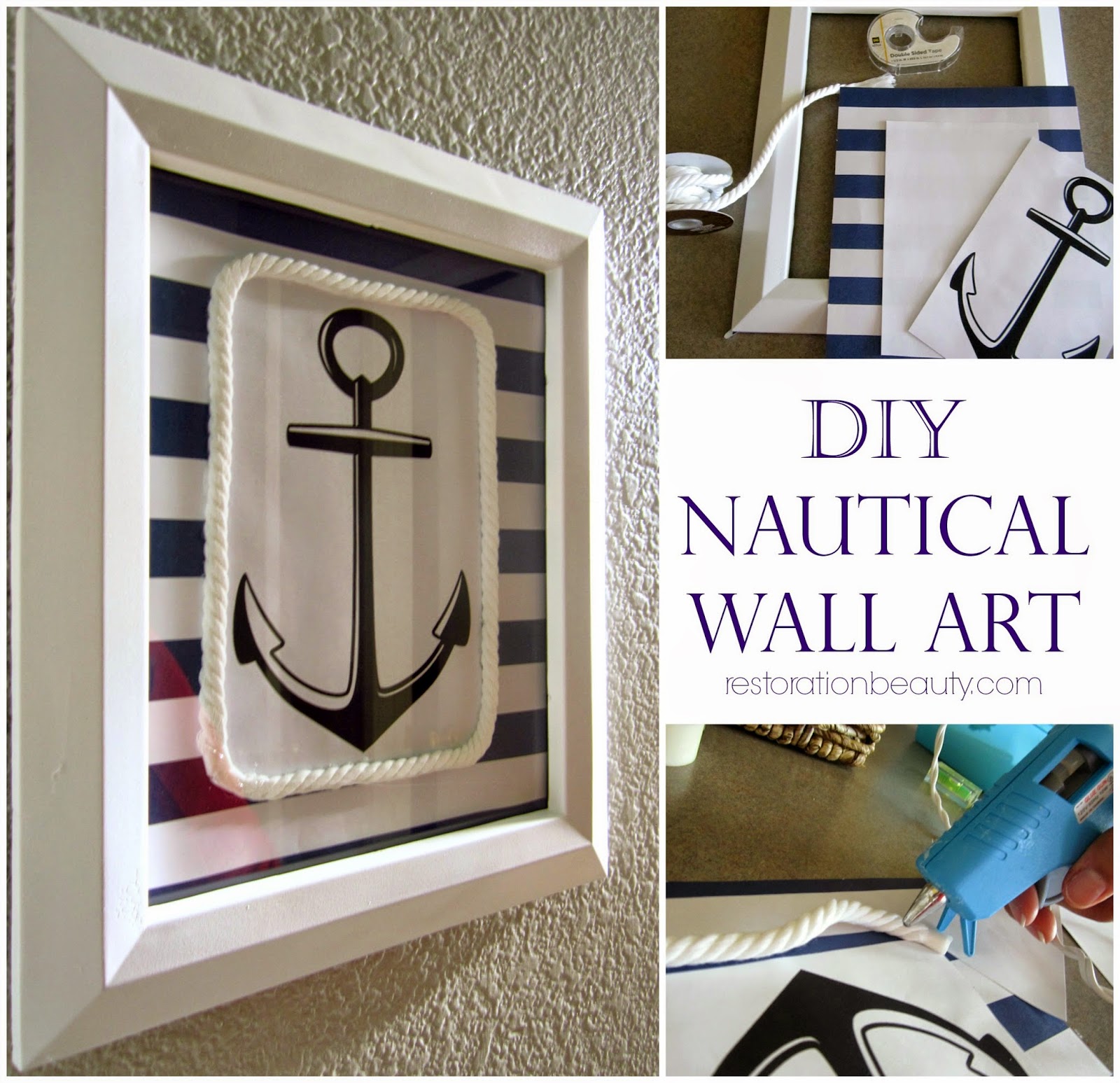 Diy nautical wall art