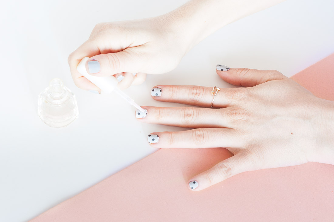 Diy washi tape nails nail polish