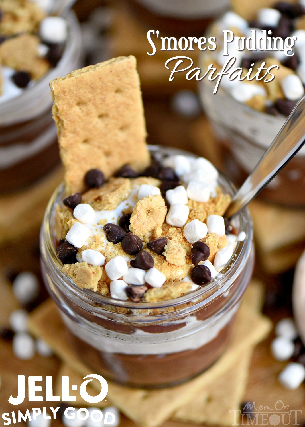 Smores pudding parfaits recipe