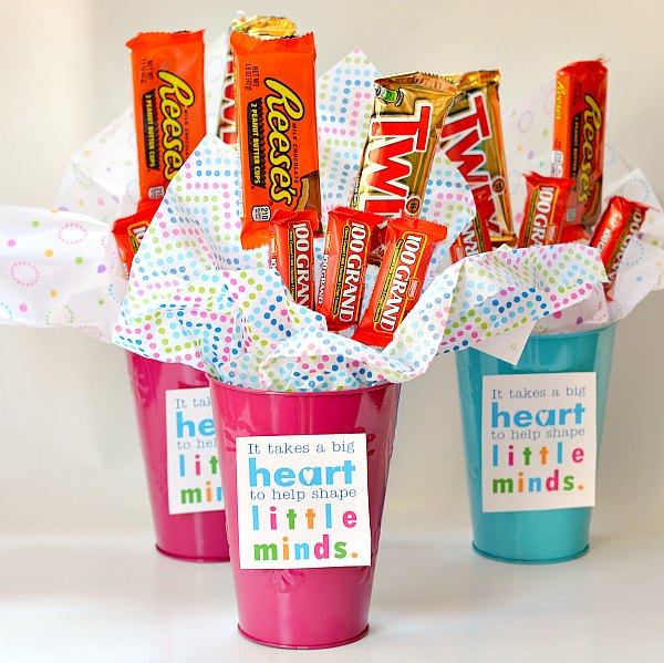 Easy candy bar bouquet