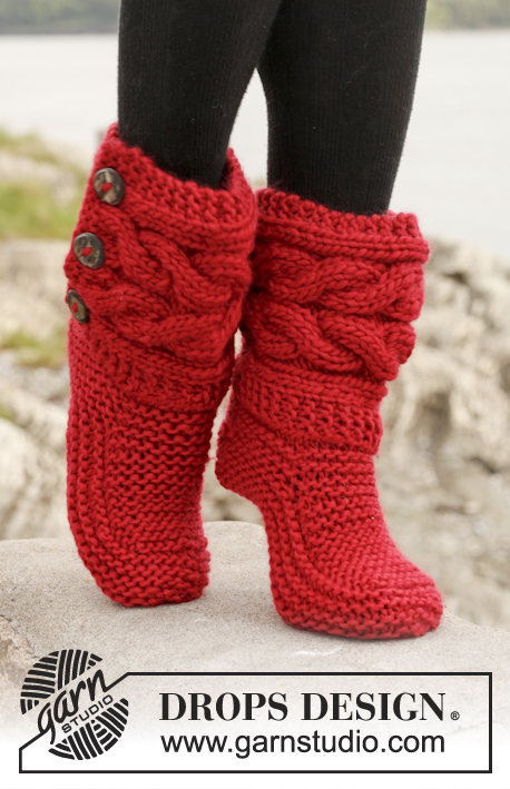 Little red riding slippers