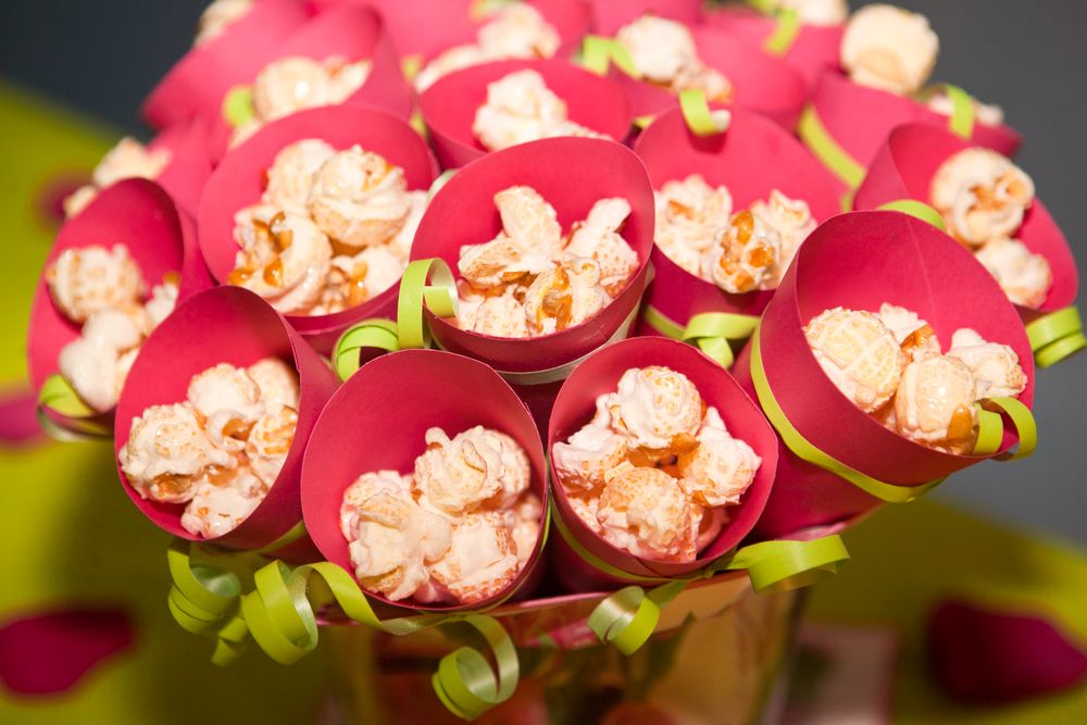 Popcorn bouquet candy bouquet 