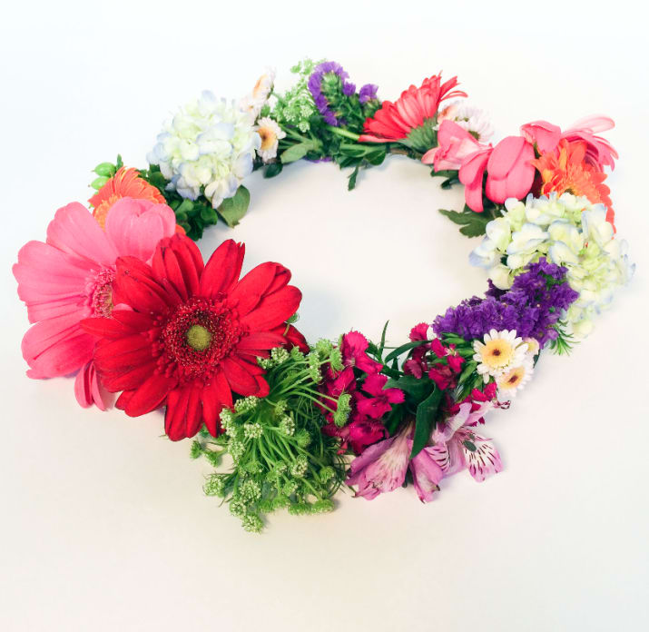 diy flower crown